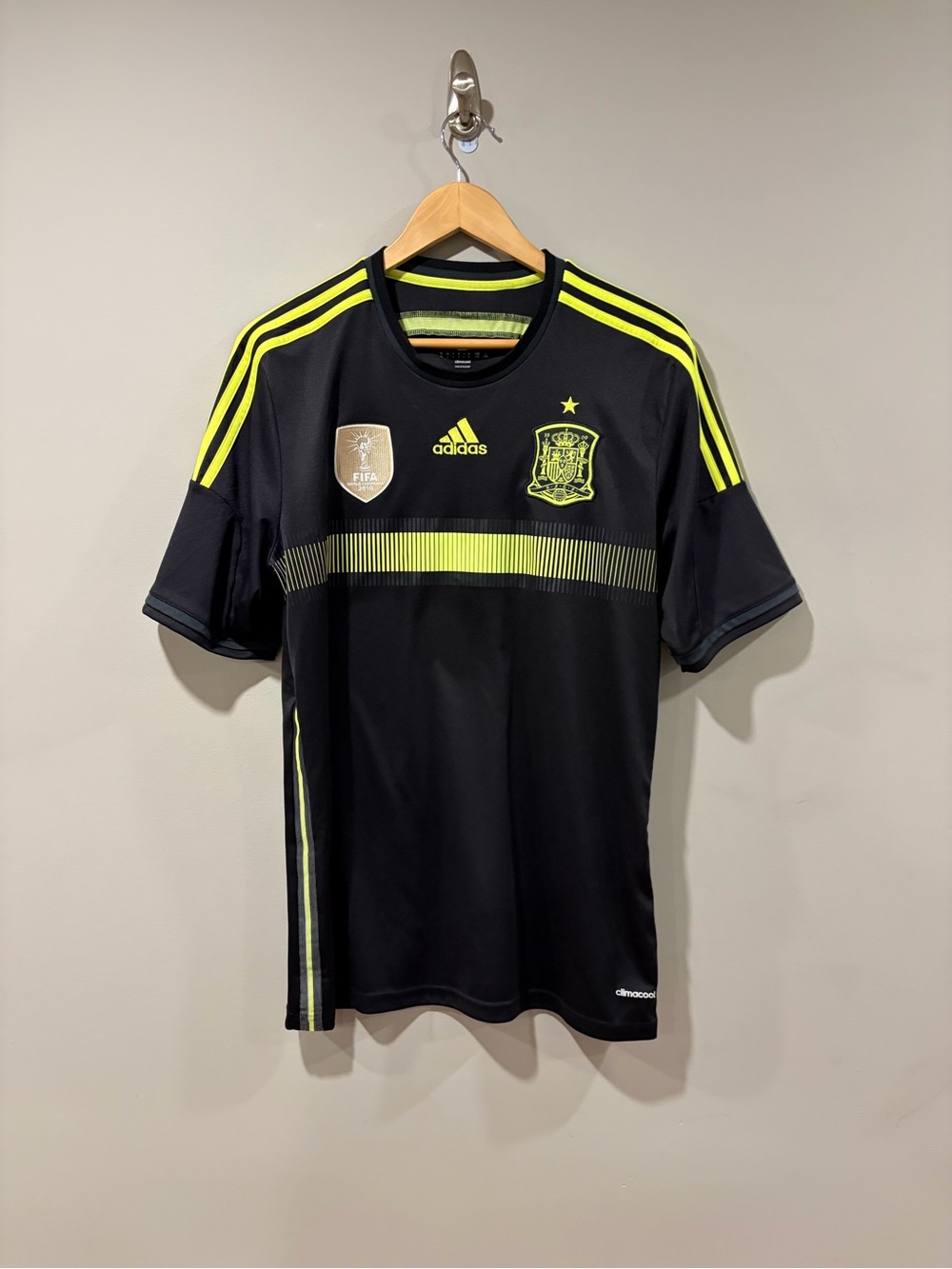 2014 Spain FIFA World Cup Away Soccer Football Jersey